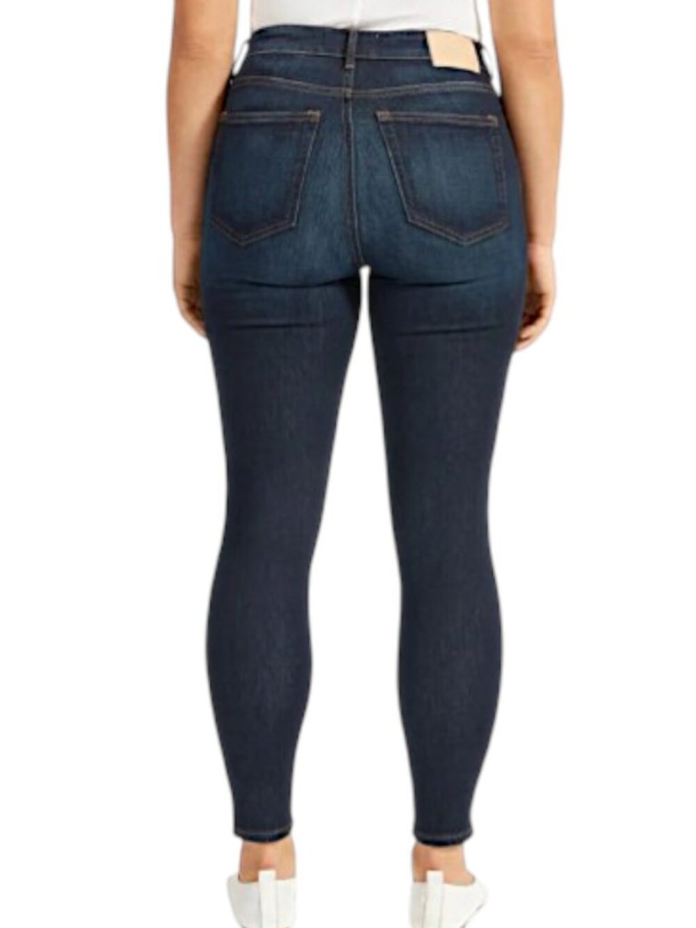 Everlane High Rise Skinny Jeans in Dark Blue Wash Women's Size 28"